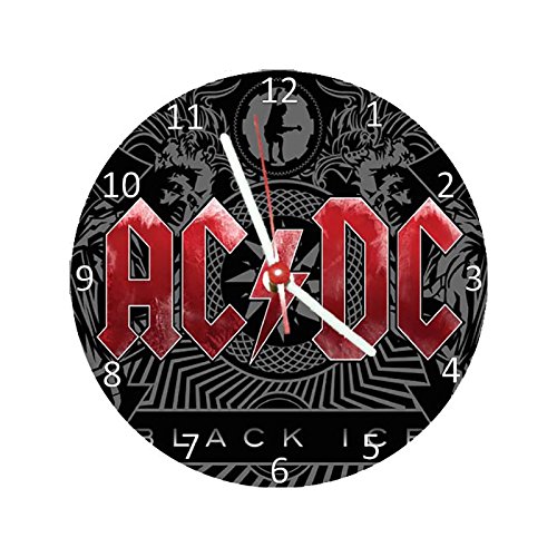 Relógio Decorativo AC/DC Black Ice