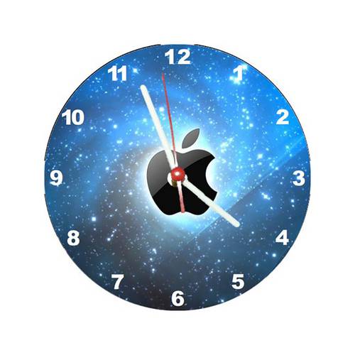 Relógio Decorativo Apple Blue