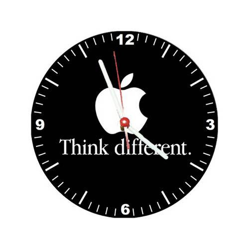 Relógio Decorativo Apple Think Different
