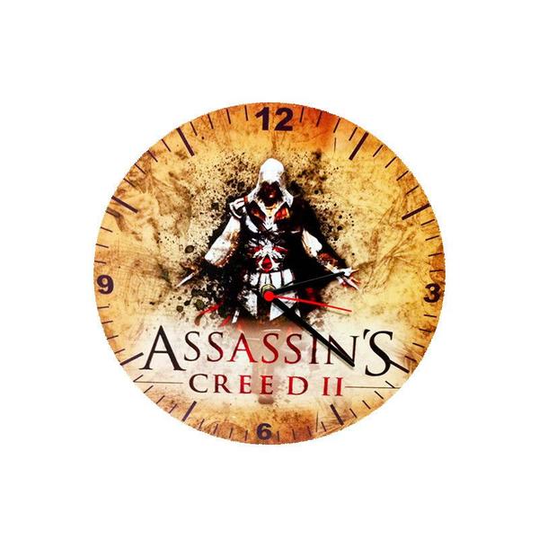 Relógio Decorativo Assassins Creed 2 Crack - All Classics