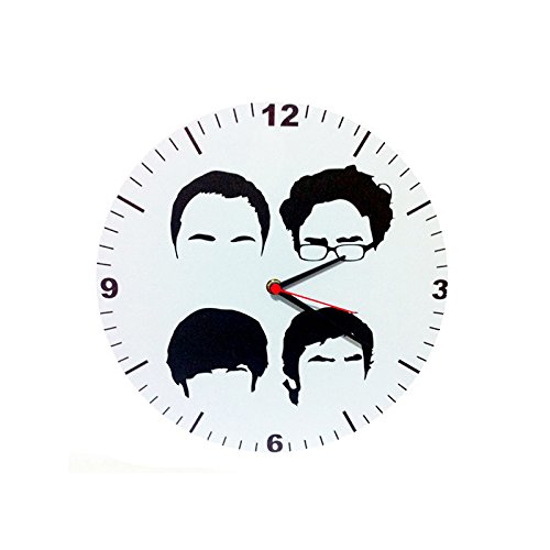 Relógio Decorativo Big Bang Theory Cabeças