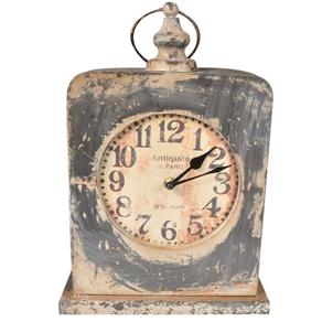 Relógio Decorativo de Ferro Envelhecido Antiquité