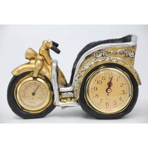Relógio Decorativo de Metal 15x25x10- F610