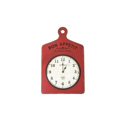 Relógio Decorativo de Parede Bon Appétit