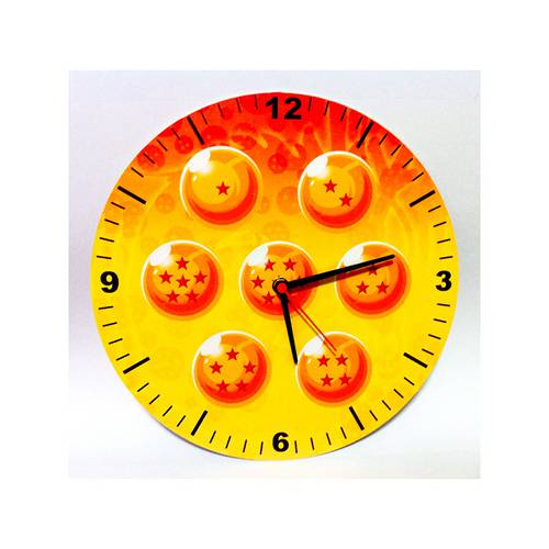 Relógio Decorativo Dragonball Esferas