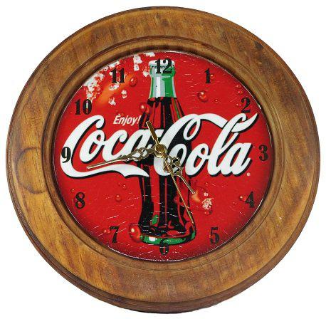 Relógio Decorativo Enjoy Coca Cola Vintage Concept