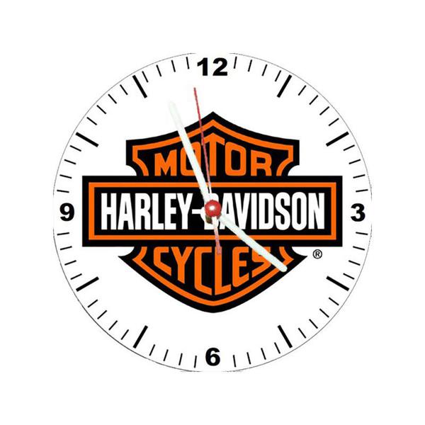 Relógio Decorativo Harley Davidson Emblema - All Classics
