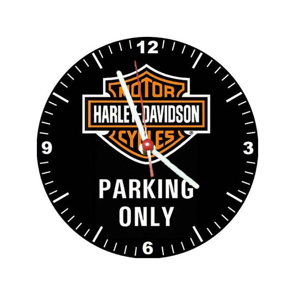 Relógio Decorativo Harley Davidson Parking Only - All Classics