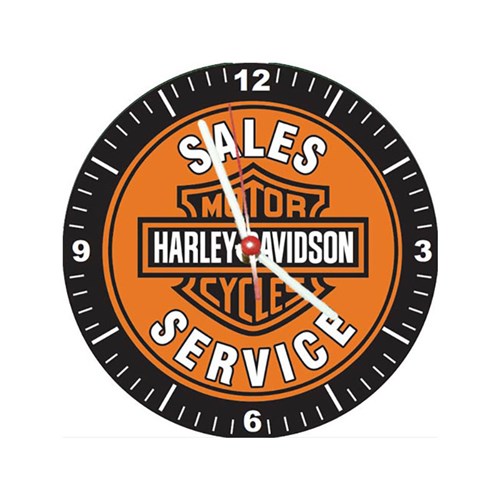 Relógio Decorativo Harley Davidson Sales Service