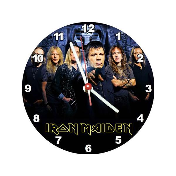 Relógio Decorativo Iron Maiden - All Classics