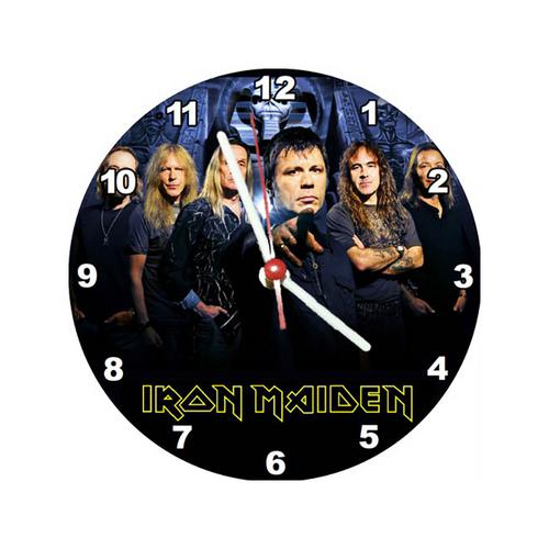 Relógio Decorativo Iron Maiden