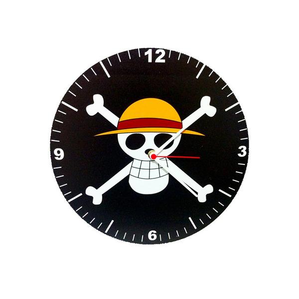 Relógio Decorativo One Piece Bandeira Pirata - All Classics