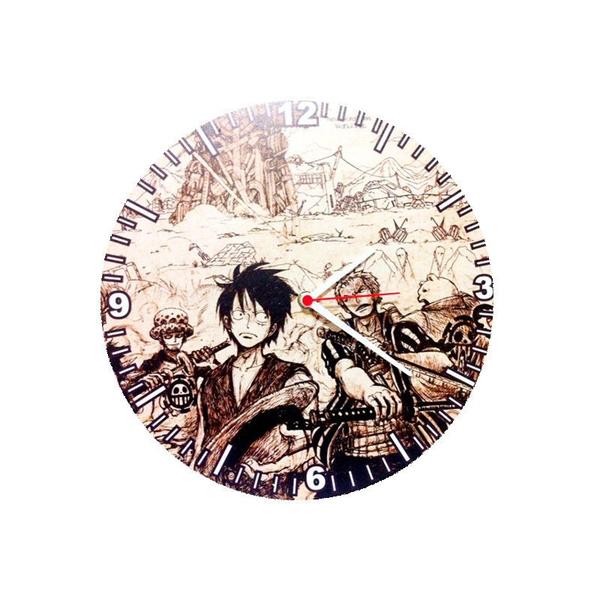 Relógio Decorativo One Piece Fond D Écran - All Classics