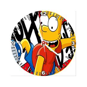 Relógio Decorativo Simpsons Bart