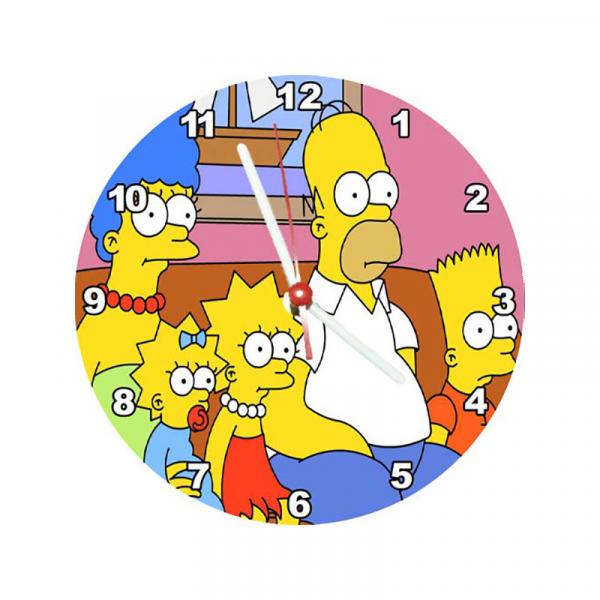 Relógio Decorativo Simpsons Família no Sofa - All Classics