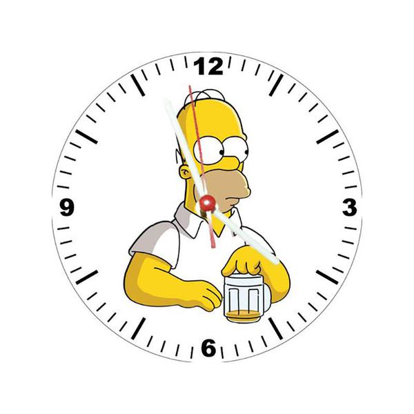 Relógio Decorativo Simpsons Homer Beer - All Classics