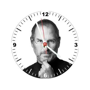 Relógio Decorativo Steve Jobs
