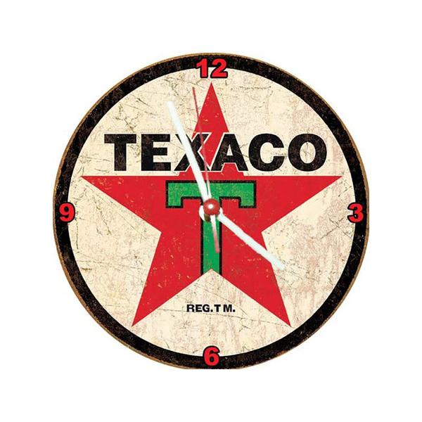 Relógio Decorativo Texaco Oil Retrô - All Classics