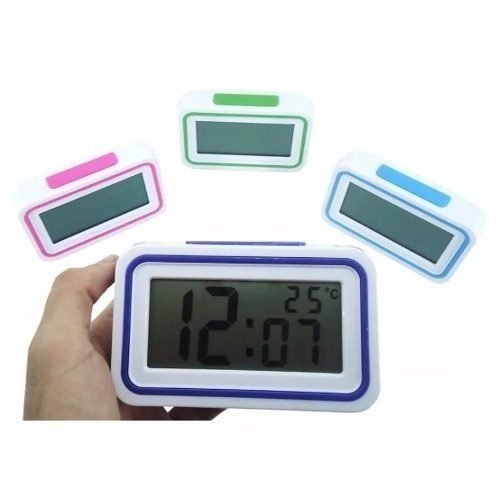 Relógio de Mesa Digital com Dispertador Hora Temperatura