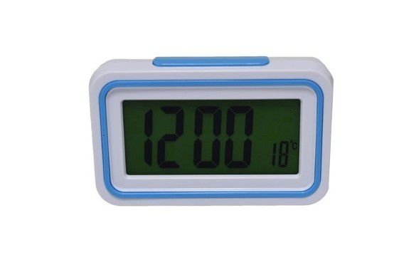 Relogio Despertador Digital LCD Led com Termometro Fala Hora e Temperatura - Oem