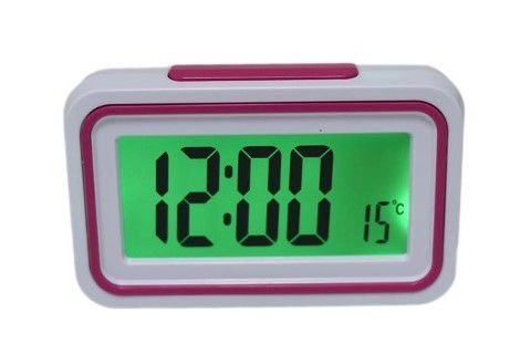 Relogio Despertador Digital LCD Led com Termometro Fala Hora e Temperatura - Oem