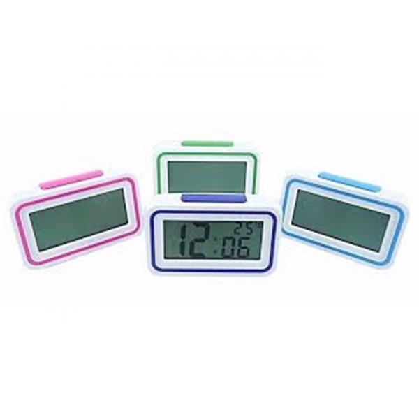 Relogio Despertador Digital Lcd Led com Termometro Fala Hora e Temperatura - Paris