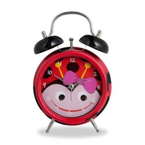 Relógio Despertador Ladybug 16 Cm Vermelho