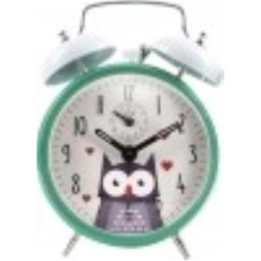 Relógio Despertador Mecânico Decorativo Herweg 2224-286