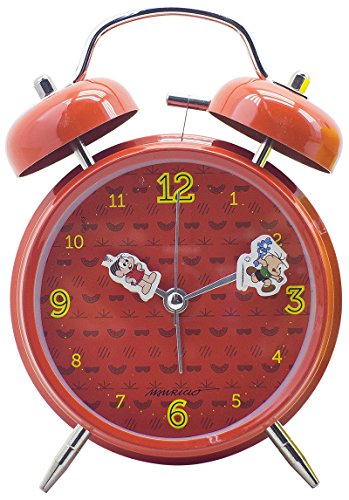 Relógio Despertador Mecânico Mônica - Turma da Mônica