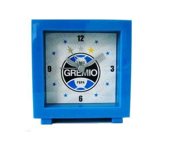 Relógio Despertador Quadrado Grêmio - Universo da Bola