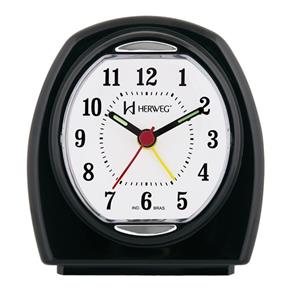 Relógio Despertador Quartz Decorativo Herweg 2633-34