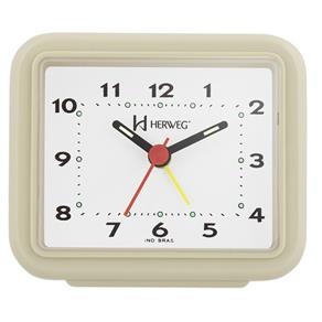 Relógio Despertador Quartz Decorativo Herweg 2612-32