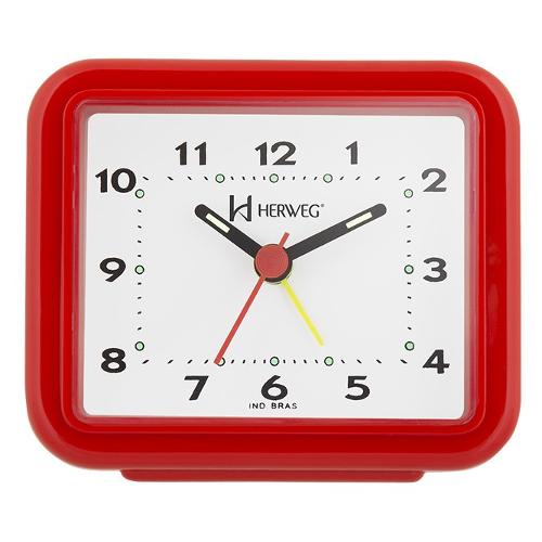 Relógio Despertador Quartz Decorativo Herweg 2612-269