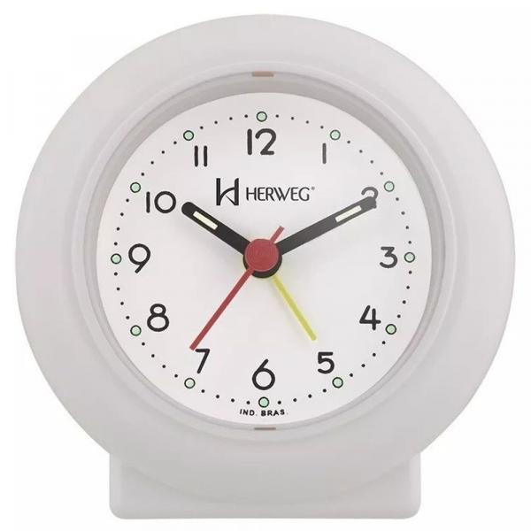 Relógio Despertador Quartz Decorativo Herweg 2611-21