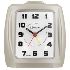 Relógio Despertador Quartz Moderno Herweg 2646-67
