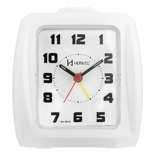 Relógio Despertador Quartz Moderno Herweg 2636-21