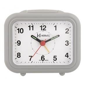 Relógio Despertador Quartz Tradicional Herweg 2630-24