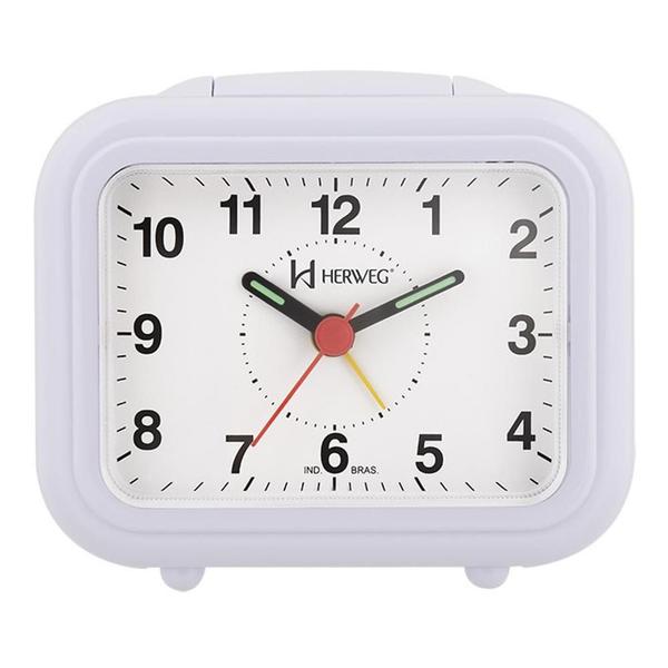 Relógio Despertador Quartz Tradicional Herweg 263087