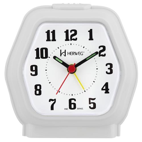 Relógio Despertador Quartz Tradicional Herweg 2635-129