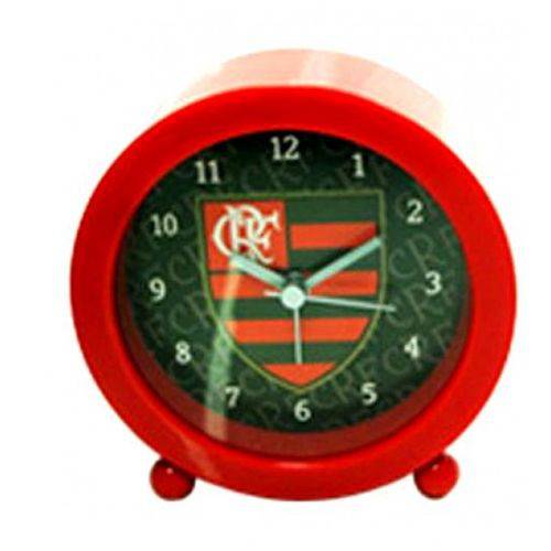 Relógio Despertador Redondo Flamengo