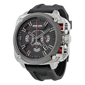 Relógio Diesel Bamf Grey Dial Masculino com Cronógrafo Watch