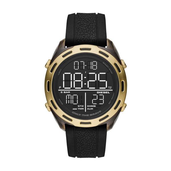 Relógio Diesel Crusher DZ1901/8PN 47mm Silicone Masculino