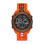 Relógio Diesel Crusher Masculino Laranja DZ1896/8LN