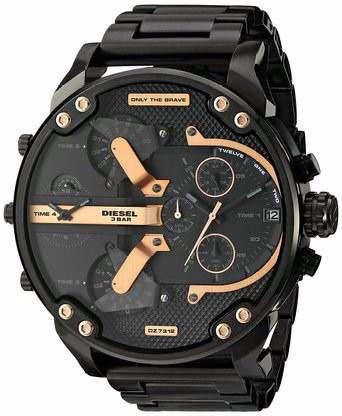 RELÓGIO DIESEL DZ7312 MR. DADDY 2.0 Masculino 57 MM Preto Rose