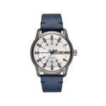 Relógio Diesel Masculino Armbar Grafite/azul Dz1866/0an