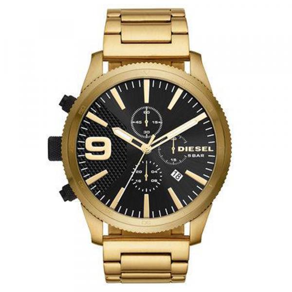 Relógio Diesel Masculino Black And Gold Dourado DZ4488-1DN - Bruna Tessaro