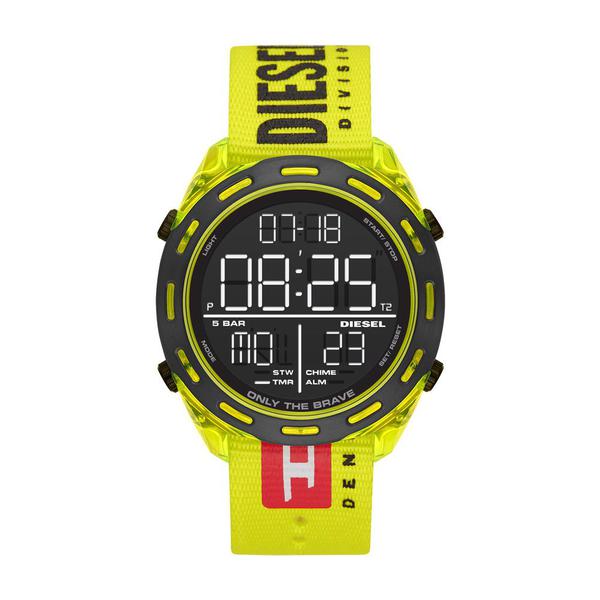 Relógio Diesel Masculino Crusher Amarelo DZ1895/8YN