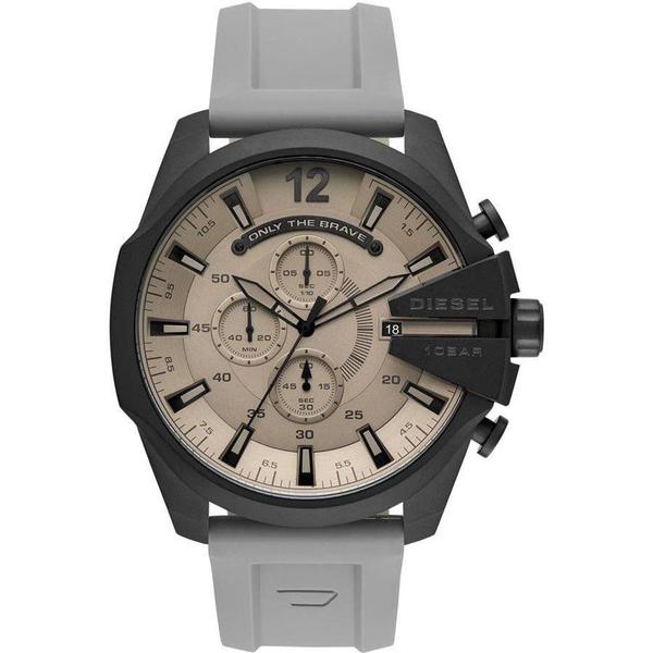 Relógio Diesel Masculino Ref: Dz4496/8cn Big Case Cronógrafo Black