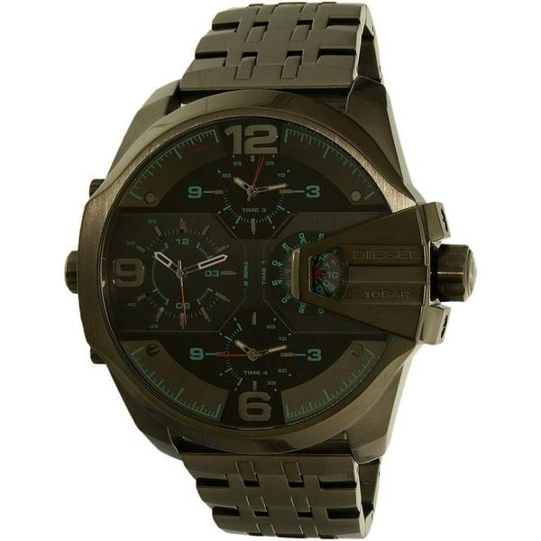 Relógio Diesel Masculino Uber Chief Oversized 4 Time Zone Watch Dz7372