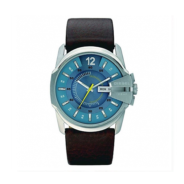 Relógio Diesel Mega Chief Dz1399 44MM com Dial Azul